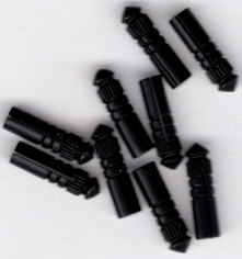 Black XL Style Dart Flight Protectors: 10mm Length Black XL Style Dart Flight Protectors: 10mm Length