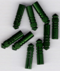Green XL Style Dart Flight Protectors: 10mm Length Green XL Style Dart Flight Protectors: 10mm Length