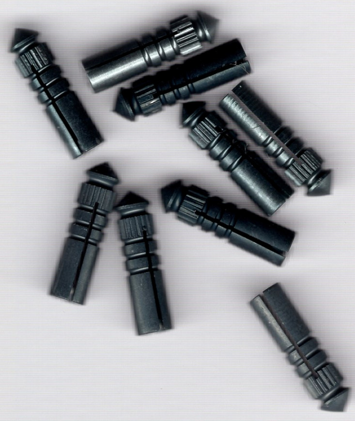 Gunmetal XL Style Dart Flight Protectors: 10mm Length Gunmetal XL Style Dart Flight Protectors: 10mm Length