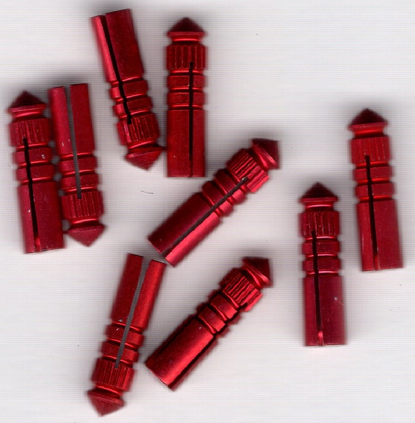 Red XL Style Dart Flight Protectors: 10mm Length Red XL Style Dart Flight Protectors: 10mm Length