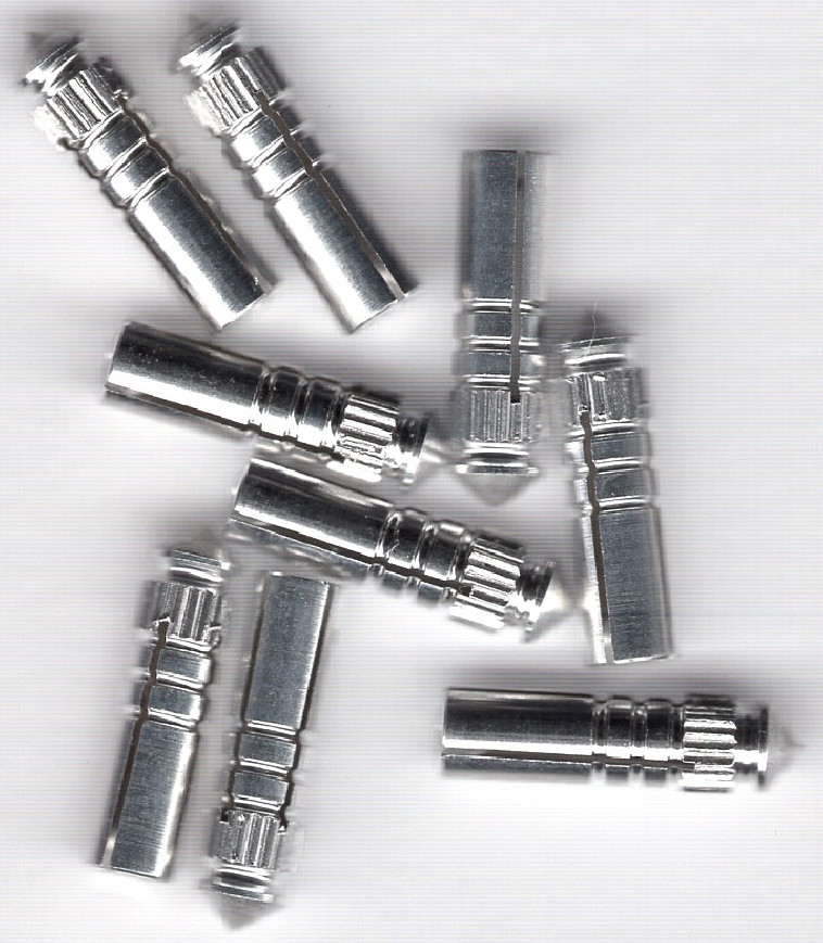 Silver XL Style Dart Flight Protectors: 10mm Length Silver XL Style Dart Flight Protectors: 10mm Length