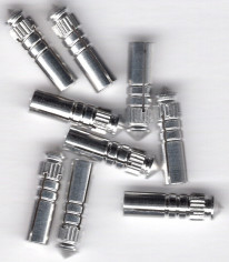 Silver XL Style Dart Flight Protectors: 10mm Length Silver XL Style Dart Flight Protectors: 10mm Length