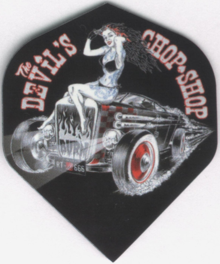 The Devil's Chop Shop Dart Flights