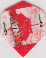 Maple Leaf Flag of Canada Dart Flights