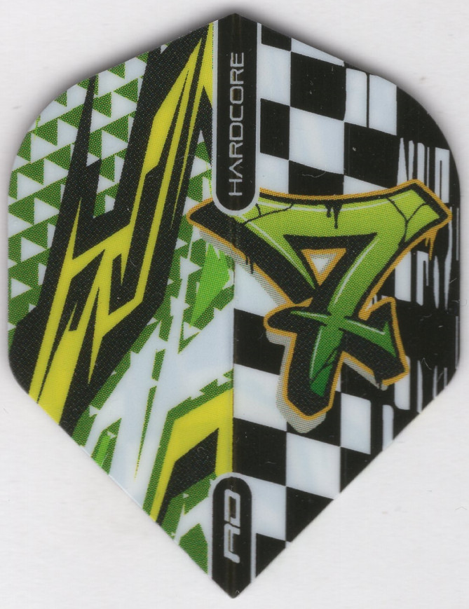 Hardcore Street Graffiti Dart Flights