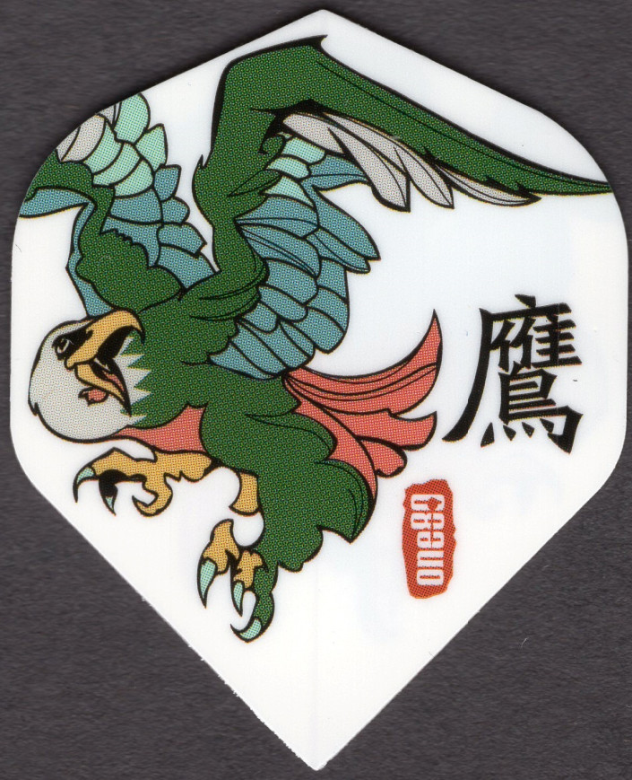 Chinese Eagle Character Dart Flights