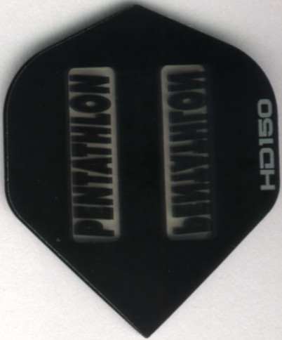 Black Pentathlon HD150 Dart Flights