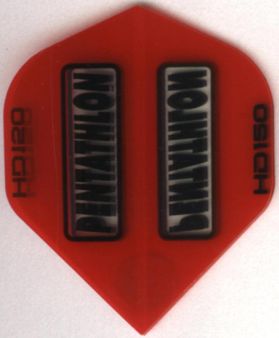 Red Pentathlon HD150 Dart Flights