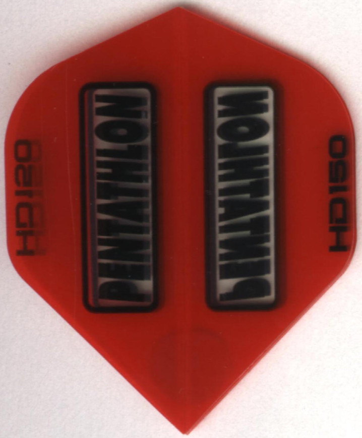 Red Pentathlon HD150 Dart Flights