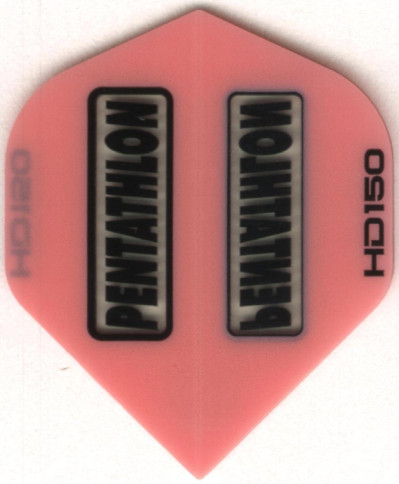 Pink Pentathlon HD150 Dart Flights