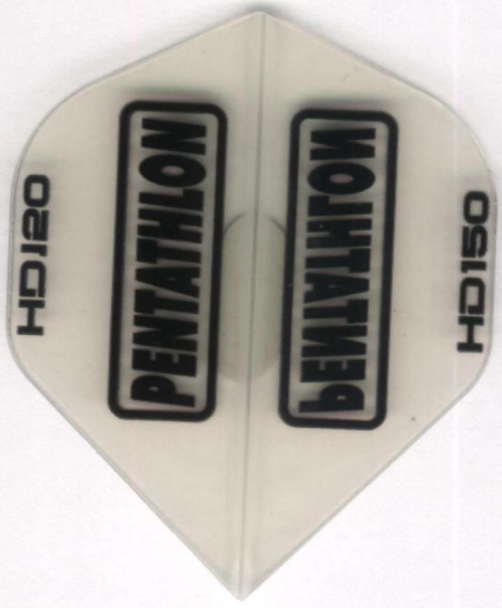 Clear Pentathlon HD150 Dart Flights