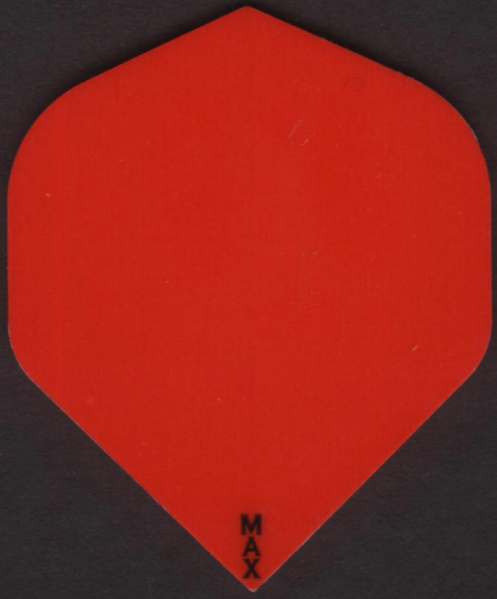 All Red POWER MAX Dart Flights: 150 Microns Thick