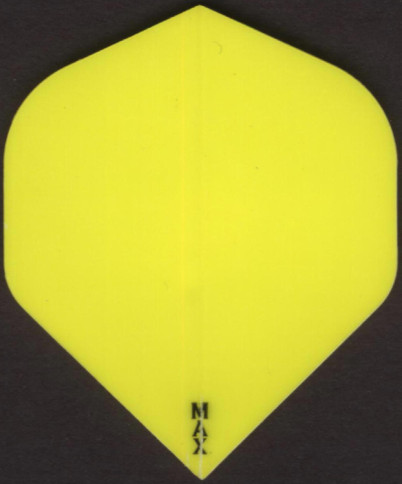 All Yellow POWER MAX Dart Flights: 150 Microns Thick