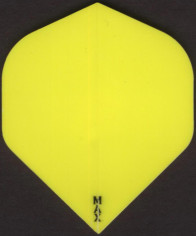 All Yellow POWER MAX Dart Flights: 150 Microns Thick