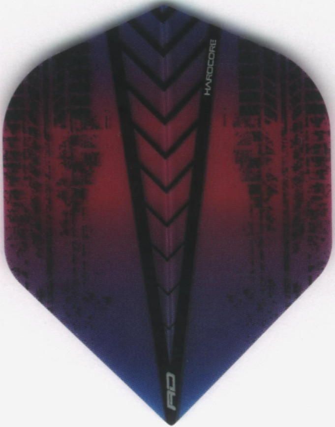 Rainbow HARDCORE Dart Flights