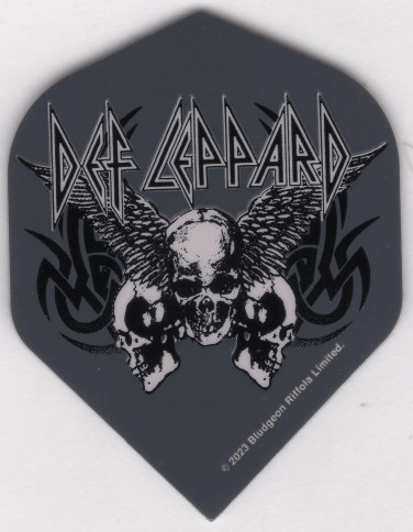 DEF LEPPARD Skulls Dart Flights