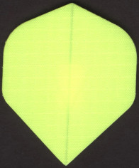 Bright Yellow Standard Cut Nylon Dart Flights Bright Yellow Standard Cut Nylon Dart Flights