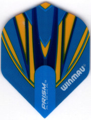 Winmau Blue & Yellow Prism Alpha Dart Flights