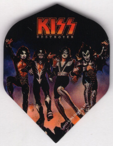 KISS "Destroyer" Dart Flights