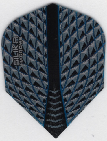 Blue SILIKA Harrows Dart Flights