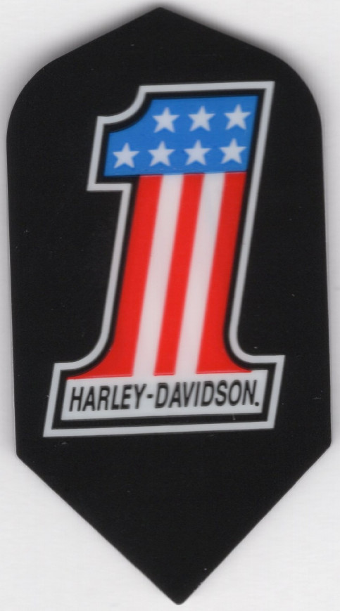 Red, White and Blue Harley-Davidson Slim Dart Flights
