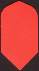 Bright Orange Slim Cut Nylon Dart Flights Bright Orange Slim Cut Nylon Dart Flights