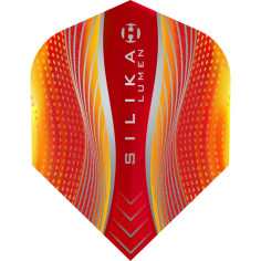 Red and Orange SILIKA LUMEN Harrows Dart Flights