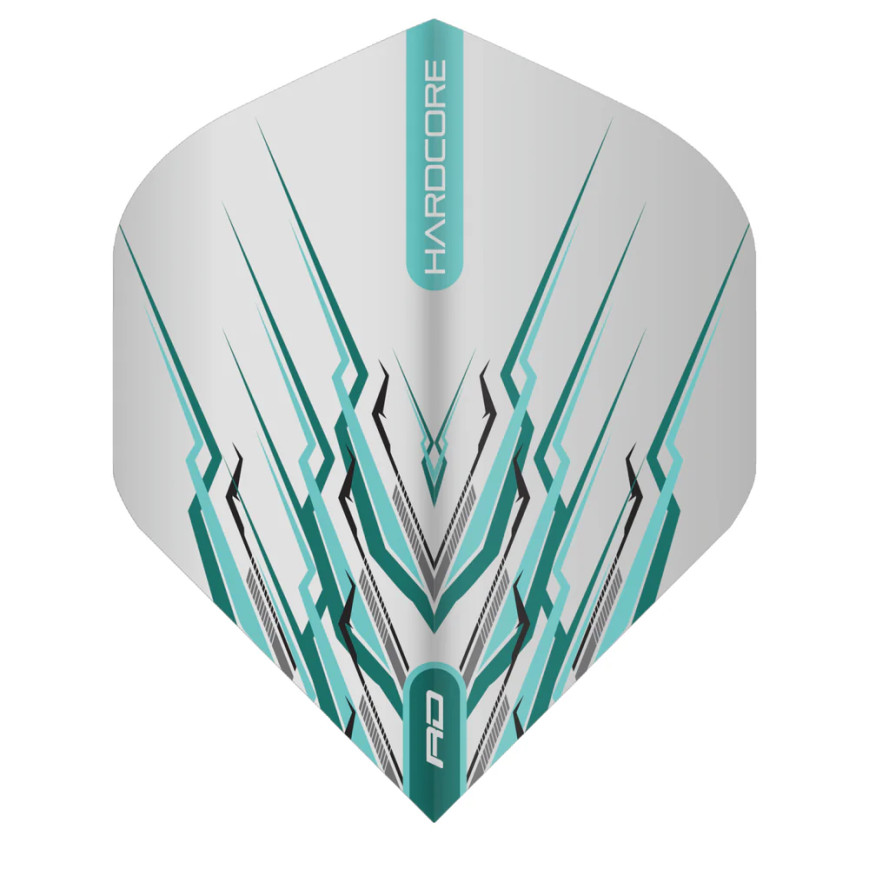 SNAKEBITE ORANGE & GREY MOHAWK Dart Flights