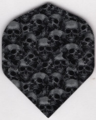 SKULLS, SKULLS & SKULLS Standard Dart Flights