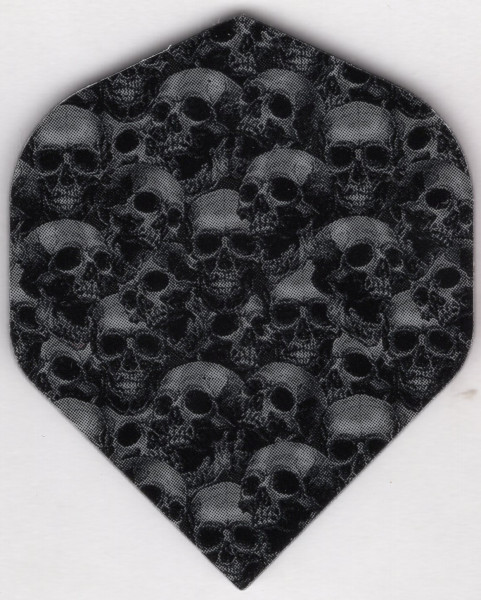 SKULLS, SKULLS & SKULLS Standard Dart Flights