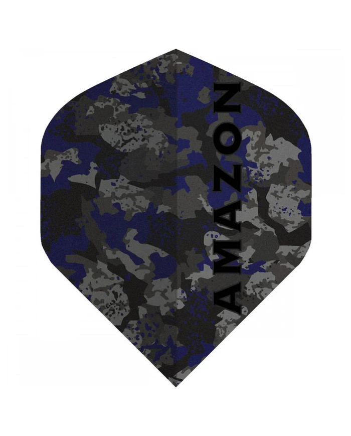 Blue AMAZON Camouflage Dart Flights