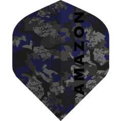 Blue AMAZON Camouflage Dart Flights