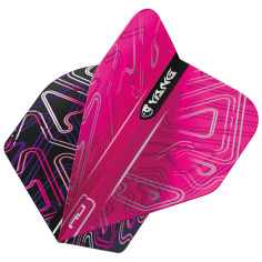 Pink Yin Yang Two Sided Dart Flights