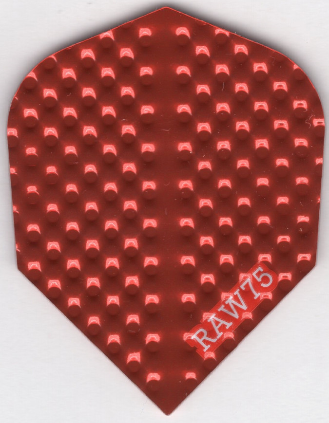 Red Metallic Dimplex Dart Flights