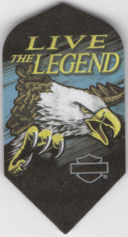Harley Davidson "Live The Legend" Slim Dart Flights