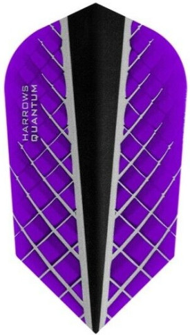 Purple Harrows Slim Quantum-X Dart Flights