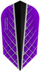 Purple Harrows Slim Quantum-X Dart Flights