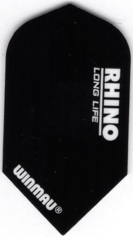 Winmau Black Rhino Long Life Slim Dart Flights