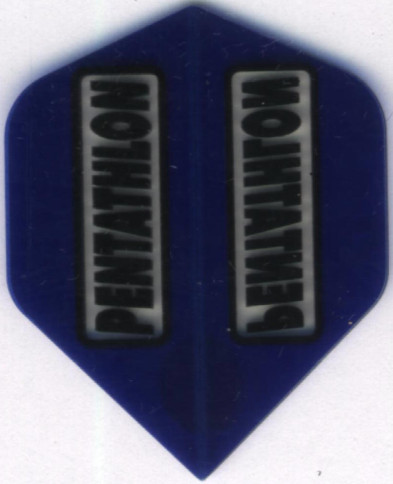 Mini Blue Pentathlon Standard Dart Flights Mini Blue Pentathlon Standard Dart Flights