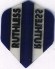 Mini Dark Blue Ruthless Standard Dart Flights