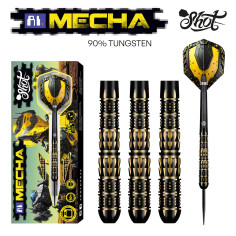 SHOT DARTS A.I. MECHA 25 GRAM STEEL TIP DARTS SHOT DARTS A.I. MECHA 25 GRAM STEEL TIP DARTS