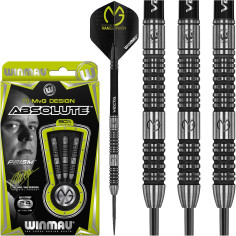 WINMAU MVG "ABSOLUTE" 24 GRAM STEEL TIP DARTS WINMAU MVG "ABSOLUTE" 24 GRAM STEEL TIP DARTS
