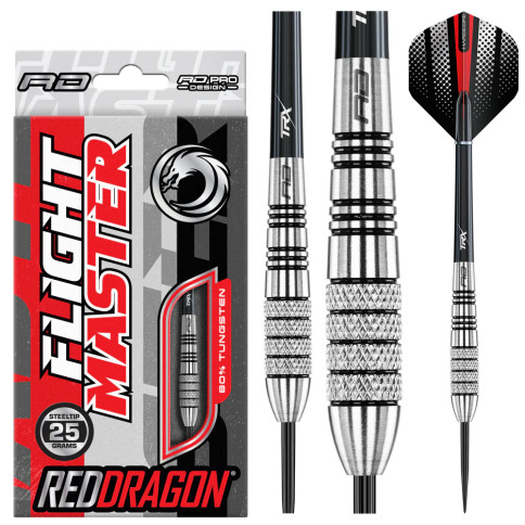 RED DRAGON SIDEWINDER 25 GRAM STEEL TIP DARTS RED DRAGON SIDEWINDER 25 GRAM STEEL TIP DARTS
