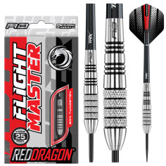 RED DRAGON SIDEWINDER 25 GRAM STEEL TIP DARTS
