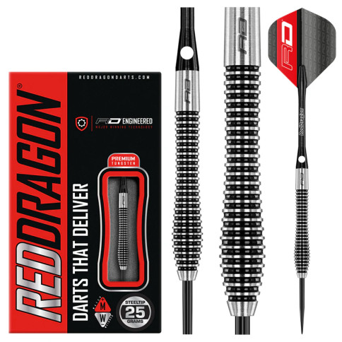 RED DRAGON LETHAL MAGIC 25 GRAM STEEL TIP DARTS