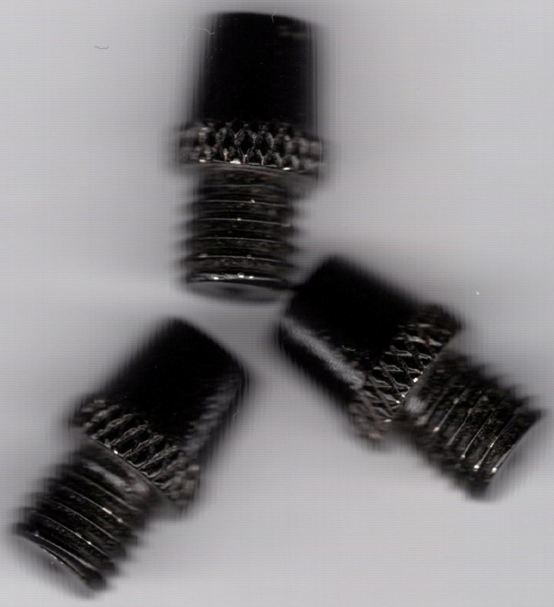 3 gram Black Conversion Weights 1/4in. to 2ba Add-A-Grams: 3 weights per order