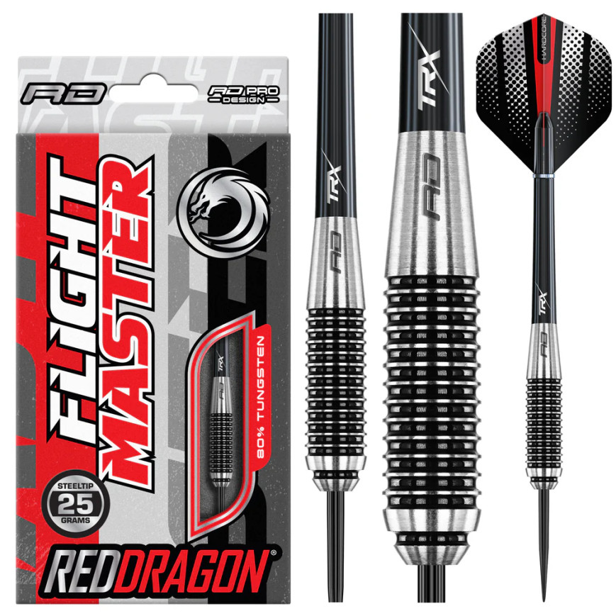 RED DRAGON MEGATON 25 GRAM STEEL TIP DARTS