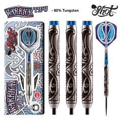 WARRIOR "TIPU" 23 GRAM STEEL TIP DARTS WARRIOR "TIPU" 23 GRAM STEEL TIP DARTS