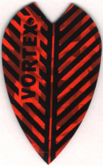 Red Vortex Cut Dart Flights Red Vortex Cut Dart Flights