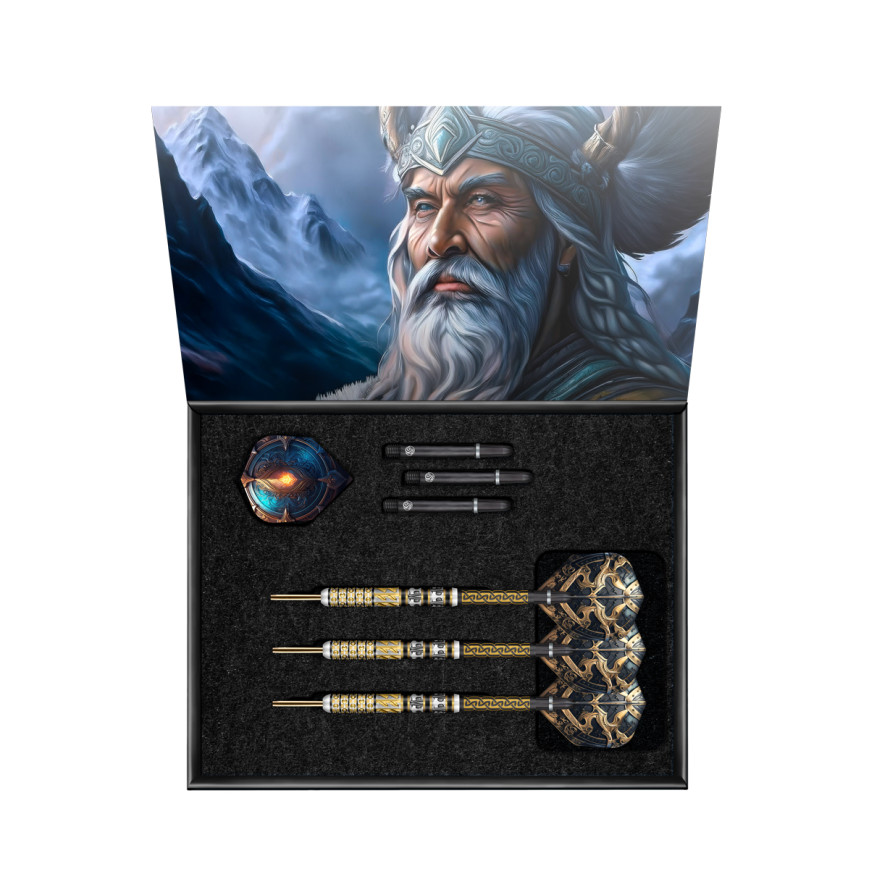SHOT VIKING "ODIN" 24 GRAM STEEL TIP DARTS SHOT VIKING "ODIN" 24 GRAM STEEL TIP DARTS